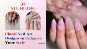 "32 Stunning Floral Nail Art Designs to Enhance Your Style" "32 Stunning Floral Nail Art Designs to Enhance Your Style"