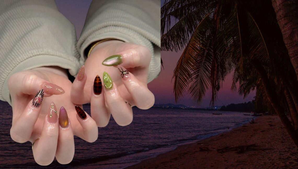 From Beachy Blues to Neon Brights: 25 Gel Nails Perfect for August