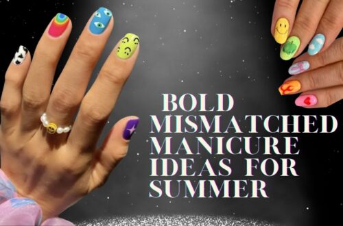 Bold Mismatched Manicure Ideas for Summer