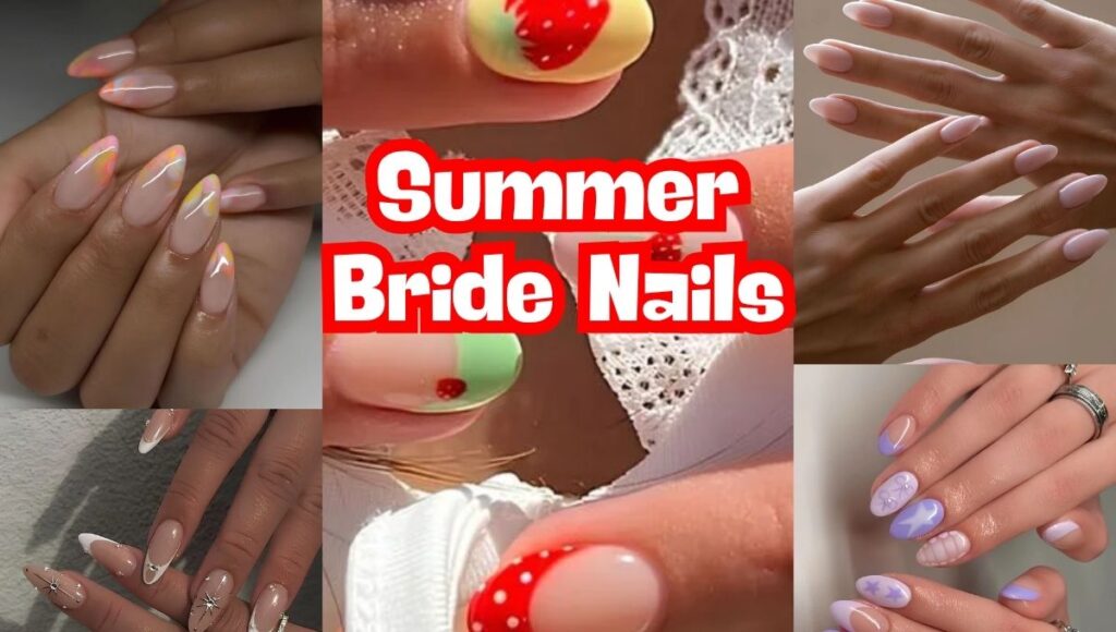 Summer Bride Nails