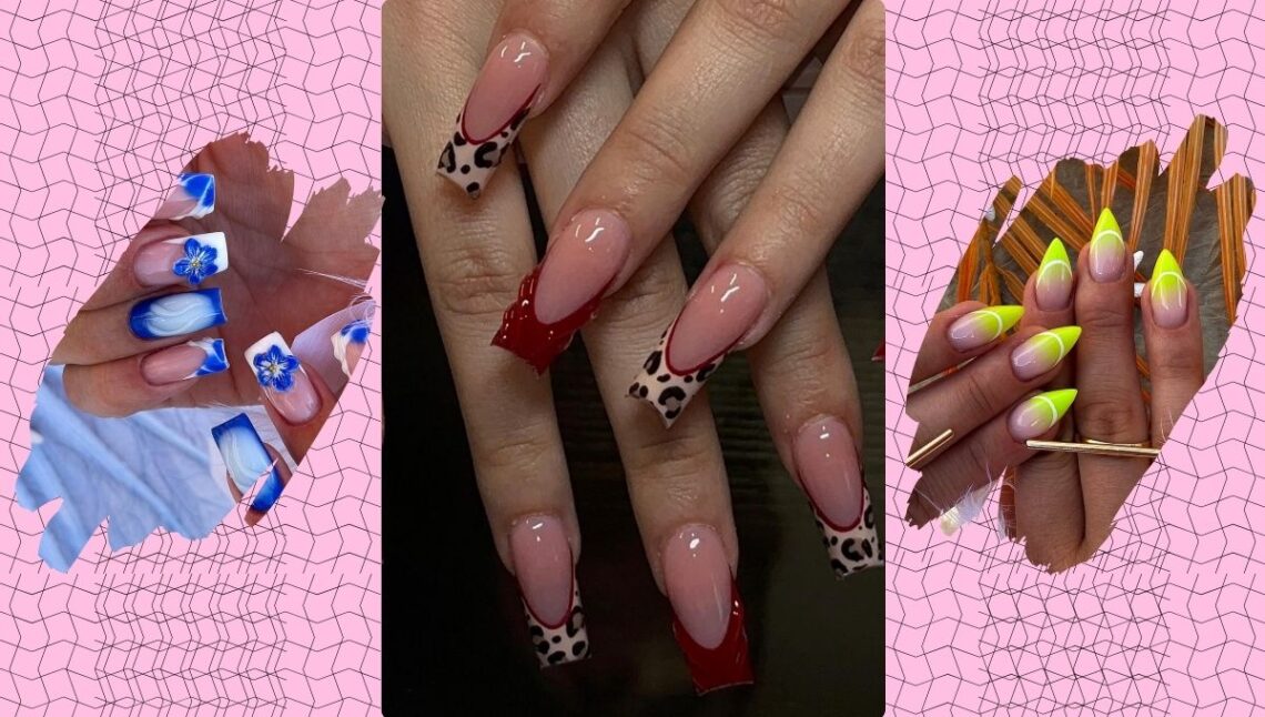 15 Creative French Nail Looks for This August