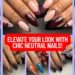 "Elevate Your Look with Chic Neutral Nails!"